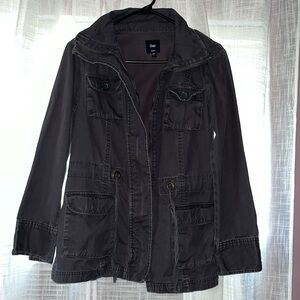 GAP bomber jacket women’s/ juniors . Nice quality muted navy. Size small